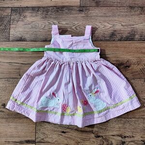 Gymboree Pink Gingham Toddler Easter Dress
